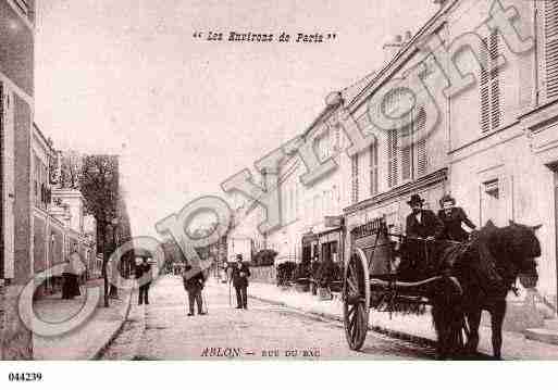 Ville de ABLONSURSEINE Carte postale ancienne Ville de ABLONSURSEINE Carte postale ancienne