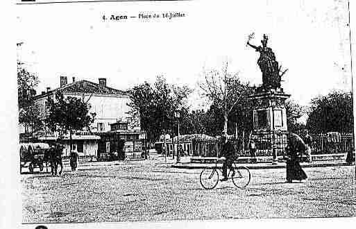 Ville de AGEN Carte postale ancienne