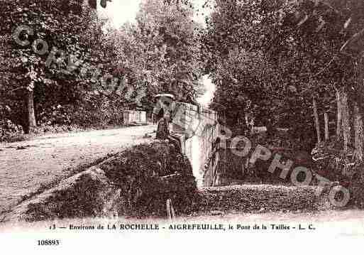 Ville de AIGREFEUILLED\\\'AUNIS Carte postale ancienne Ville de AIGREFEUILLED\\\'AUNIS Carte postale ancienne
