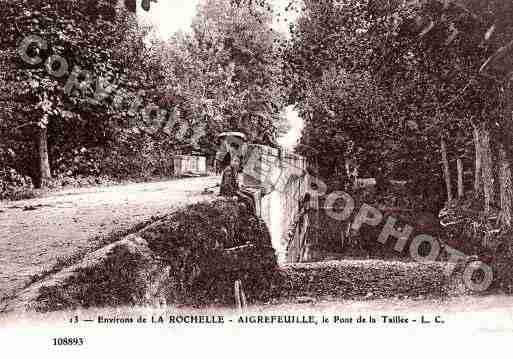 Ville de AIGREFEUILLED\'AUNIS Carte postale ancienne