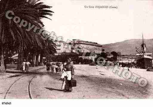 Ville de AJACCIO Carte postale ancienne