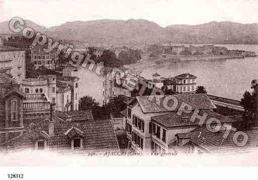 Ville de AJACCIO Carte postale ancienne