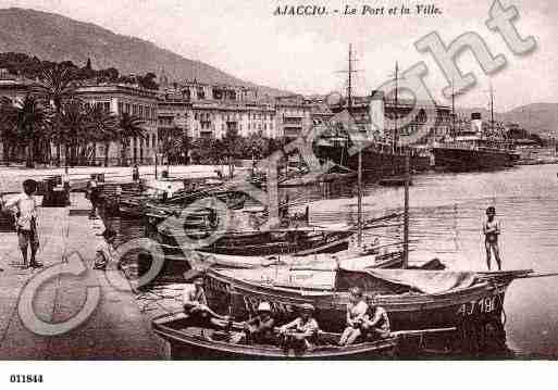 Ville de AJACCIO Carte postale ancienne