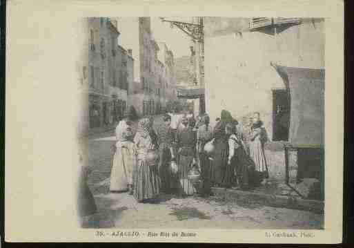 Ville de AJACCIO Carte postale ancienne