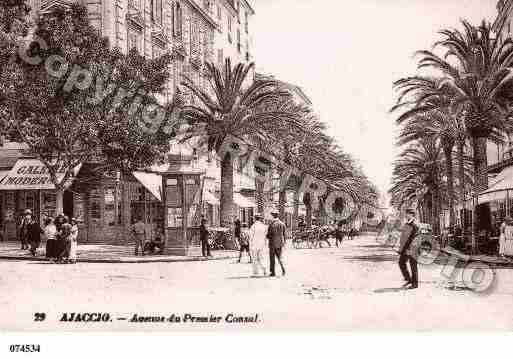 Ville de AJACCIO Carte postale ancienne