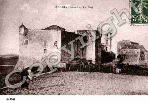 Ville de ALERIA Carte postale ancienne