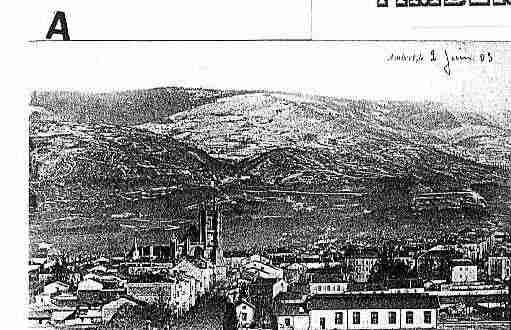 Ville de AMBERT Carte postale ancienne