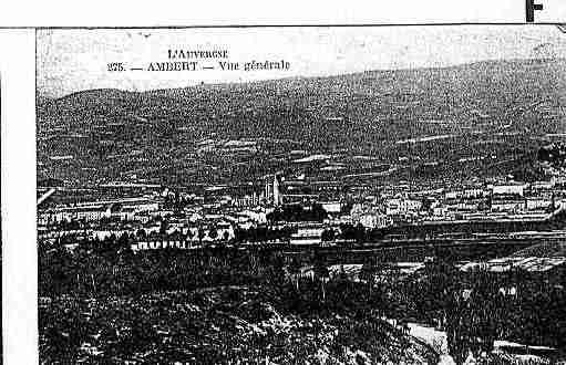 Ville de AMBERT Carte postale ancienne Ville de AMBERT Carte postale ancienne