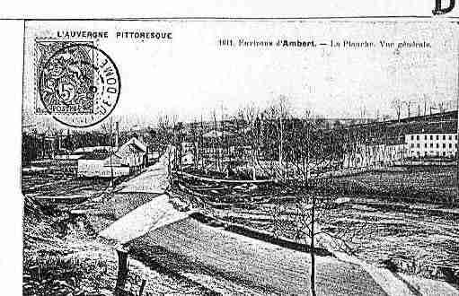 Ville de AMBERT Carte postale ancienne