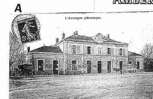 Ville de AMBERT Carte postale ancienne