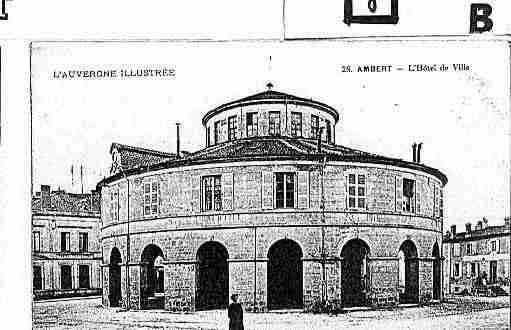 Ville de AMBERT Carte postale ancienne Ville de AMBERT Carte postale ancienne