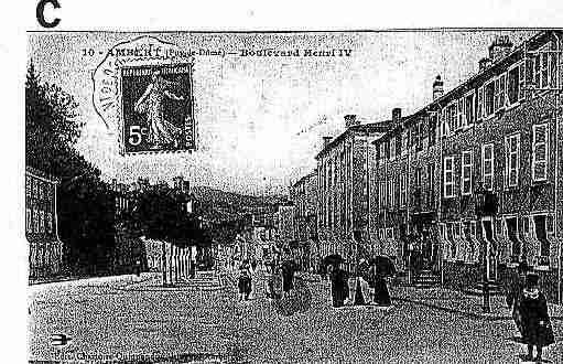 Ville de AMBERT Carte postale ancienne