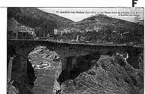 Ville de AMELIELESBAINSPALALDA Carte postale ancienne Ville de AMELIELESBAINSPALALDA Carte postale ancienne