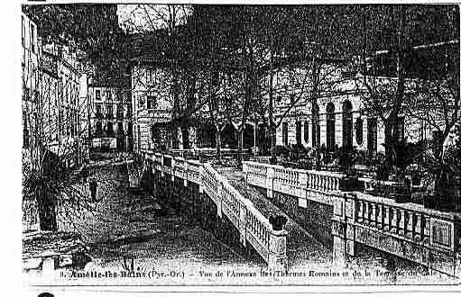 Ville de AMELIELESBAINSPALALDA Carte postale ancienne