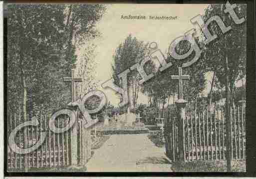 Ville de AMIFONTAINE Carte postale ancienne Ville de AMIFONTAINE Carte postale ancienne