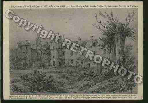 Ville de ANCENIS Carte postale ancienne