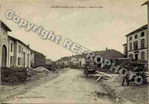 Ville de ANCERVILLER Carte postale ancienne