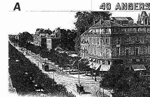 Ville de ANGERS Carte postale ancienne