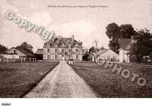 Ville de ANGLESSURL\'ANGLIN Carte postale ancienne