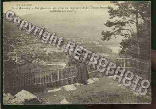 Ville de ANNECY Carte postale ancienne