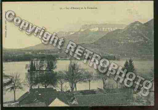 Ville de ANNECY Carte postale ancienne