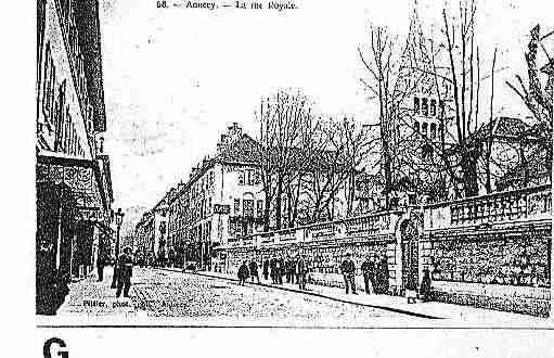 Ville de ANNECY Carte postale ancienne