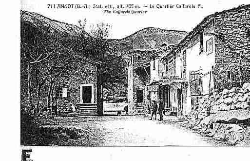 Ville de ANNOT Carte postale ancienne