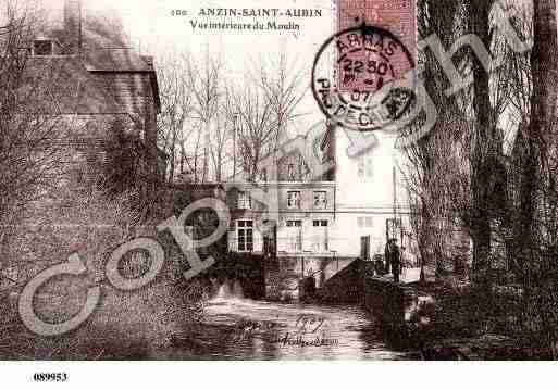 Ville de ANZINSAINTAUBIN Carte postale ancienne Ville de ANZINSAINTAUBIN Carte postale ancienne