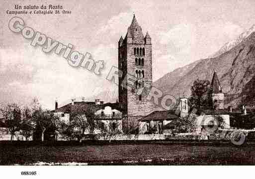 Ville de AOSTA Carte postale ancienne Ville de AOSTA Carte postale ancienne