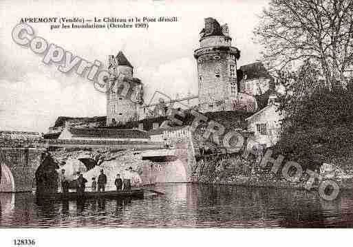 Ville de APREMONT Carte postale ancienne