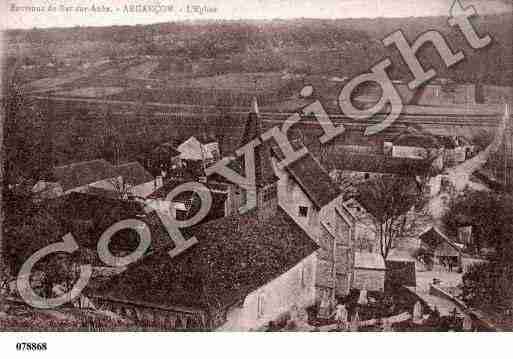 Ville de ARGANCON Carte postale ancienne