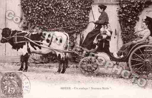 Ville de ARIEGE Carte postale ancienne Ville de ARIEGE Carte postale ancienne