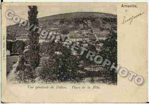 Ville de ARNAVILLE Carte postale ancienne