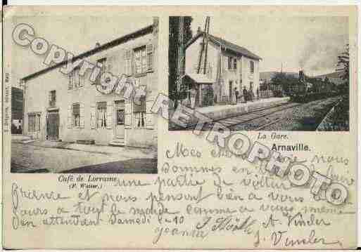 Ville de ARNAVILLE Carte postale ancienne