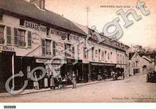 Ville de ASNIERESSUROISE Carte postale ancienne