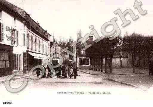 Ville de ASNIERESSUROISE Carte postale ancienne