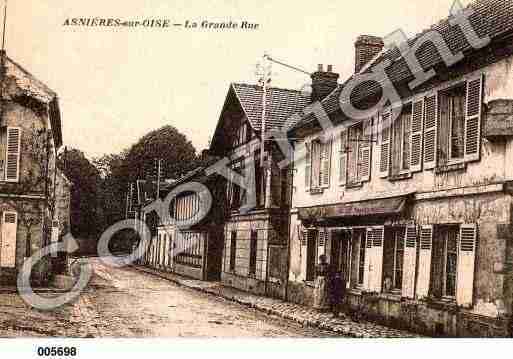 Ville de ASNIERESSUROISE Carte postale ancienne