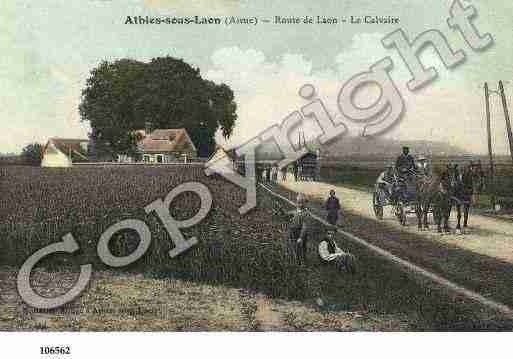 Ville de ATHIESSOUSLAON Carte postale ancienne