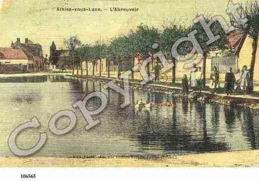 Ville de ATHIESSOUSLAON Carte postale ancienne