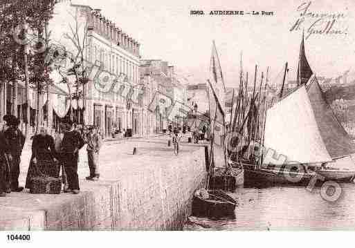 Ville de AUDIERNE Carte postale ancienne