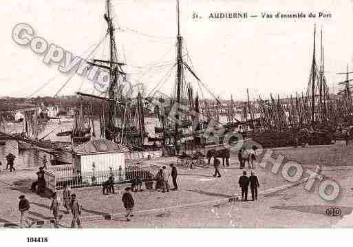 Ville de AUDIERNE Carte postale ancienne Ville de AUDIERNE Carte postale ancienne