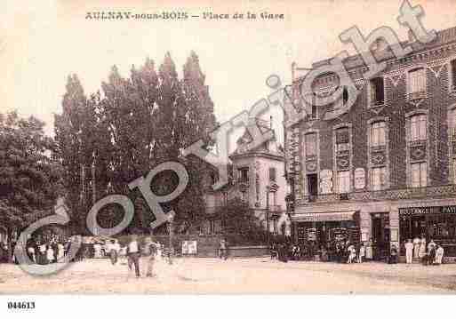 Ville de AULNAYSOUSBOIS Carte postale ancienne Ville de AULNAYSOUSBOIS Carte postale ancienne