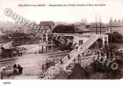 Ville de AULNAYSOUSBOIS Carte postale ancienne Ville de AULNAYSOUSBOIS Carte postale ancienne