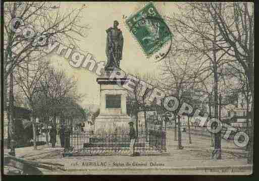 Ville de AURILLAC Carte postale ancienne
