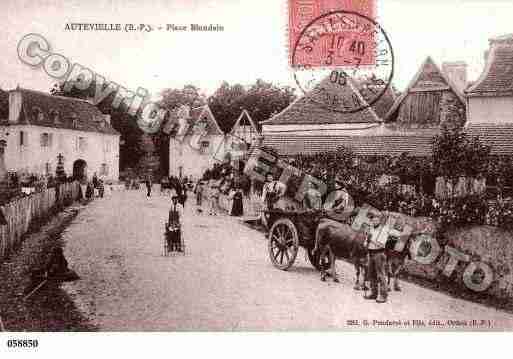 Ville de AUTEVIELLESAINTMARTINBIDEREN Carte postale ancienne