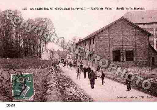 Ville de AUVERSSAINTGEORGES Carte postale ancienne