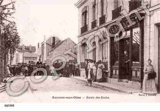 Ville de AUVERSSUROISE Carte postale ancienne