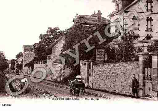 Ville de AUVERSSUROISE Carte postale ancienne