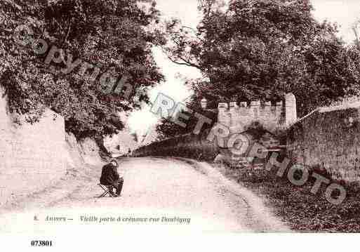 Ville de AUVERSSUROISE Carte postale ancienne