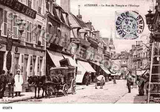 Ville de AUXERRE Carte postale ancienne Ville de AUXERRE Carte postale ancienne
